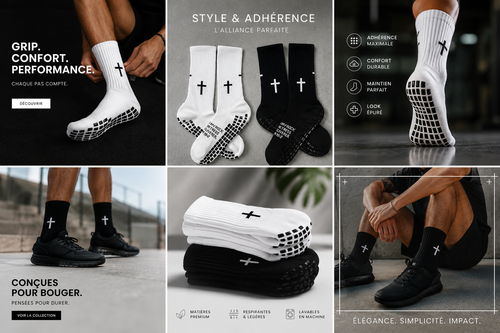 Chaussette antidérapante Chrétienne